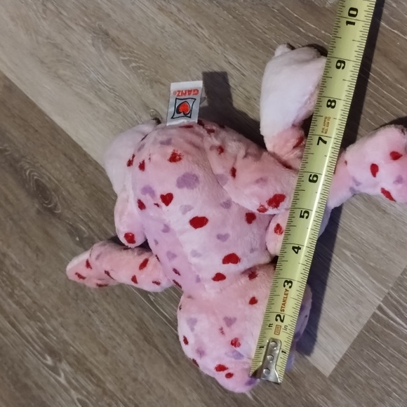 Ganz Webkinz Love Frog HM144 Valentine's Day Pink W/ Hearts No Code - Picture 11 of 13